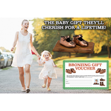 Bronze - Baby Shoes - Gift Voucher